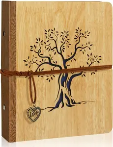 4x6 Photo Album Small Holds 200 Pictures Life Tree 4x6 Family Photo Album,Grandma Gifts Mothers Day  for Mom from Daughter Son Fathers Day  for Dad