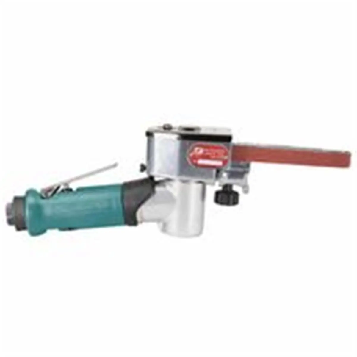 212 MAIN Dynabrade Mini-Dynafile II Air Powered Abrasive Belt Machine, Free Speed, Multi-Angle, Ideal for Narrow Areas