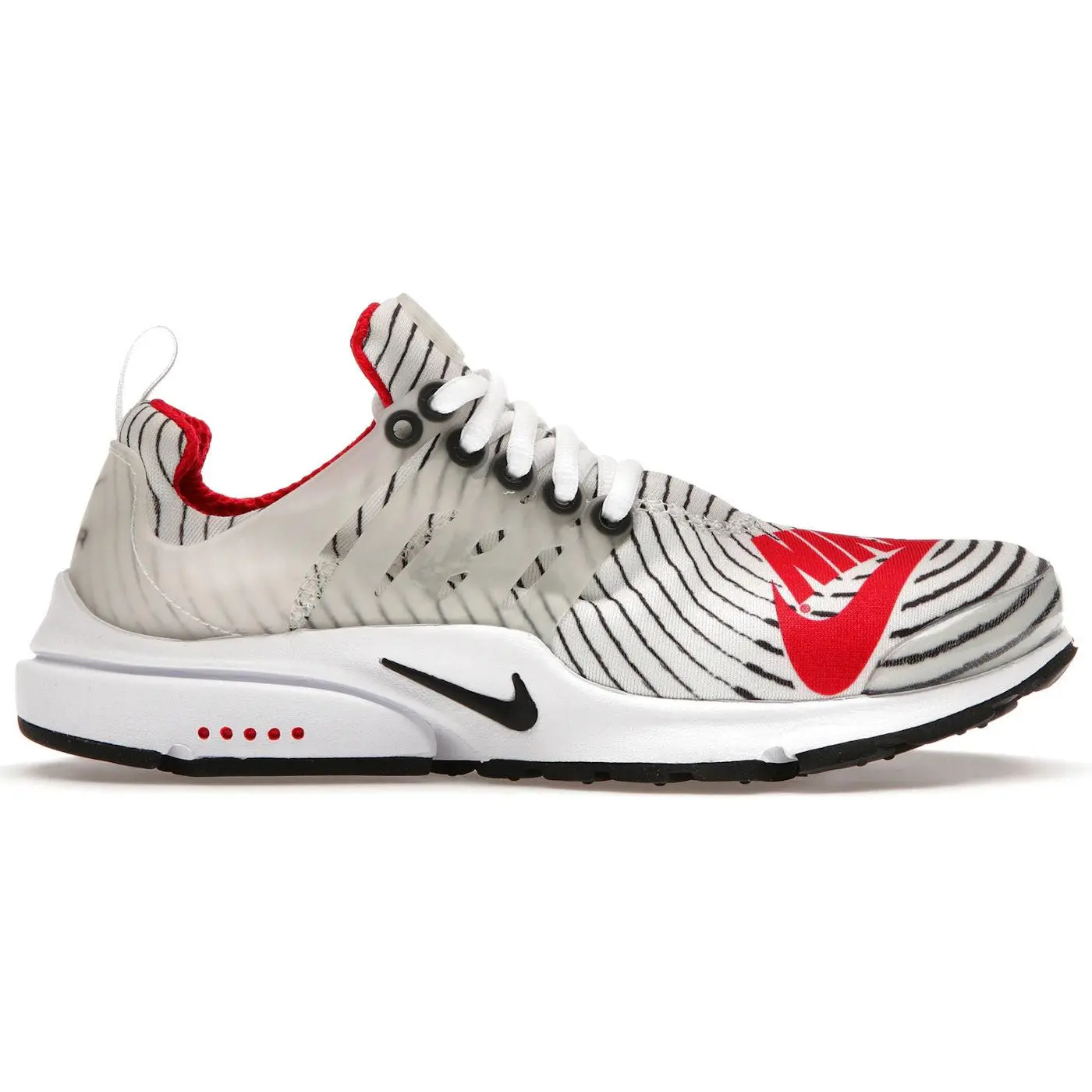 Nike Air Presto Hypnotic White Red - CT3550-101