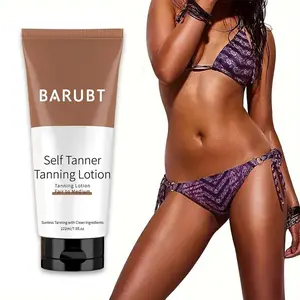 Self-Tanning Body Lotion Care Cream, 222ML, Quick Darkening Long-Lasting, Moisturizing Skin, Daily Outdoor Use, Clear Radiant Finish, Self Tanner Blending, Radiance, Moisturizer