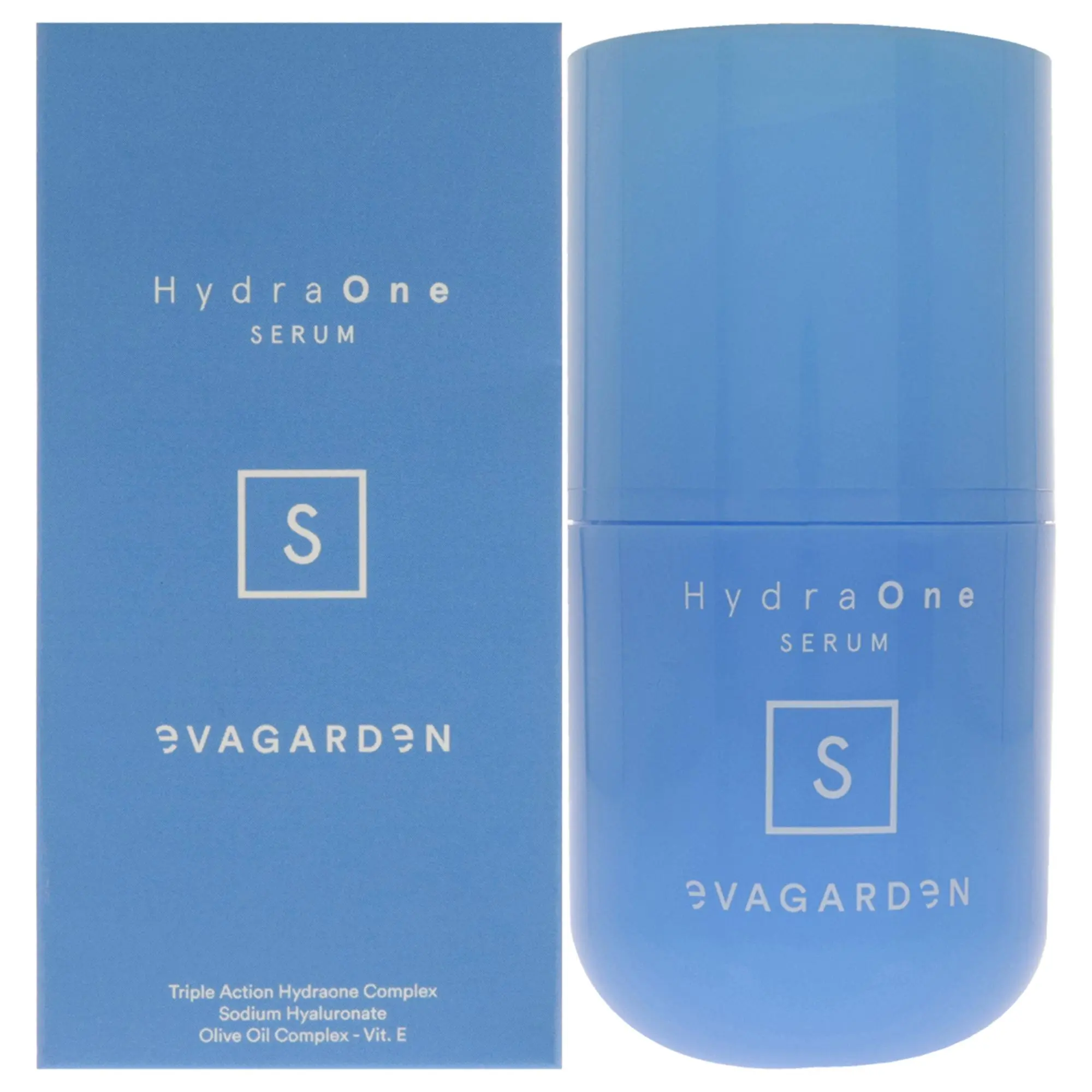 Evagarden HydraOne Serum - Unisex Daily Minimalist Simple Basic Care Serum, 1.01 fl oz, Evangarden