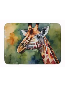 Carolines Treasures DAC2916RUG 19 x 27 in. Giraffe Memory Foam Kitchen Mat