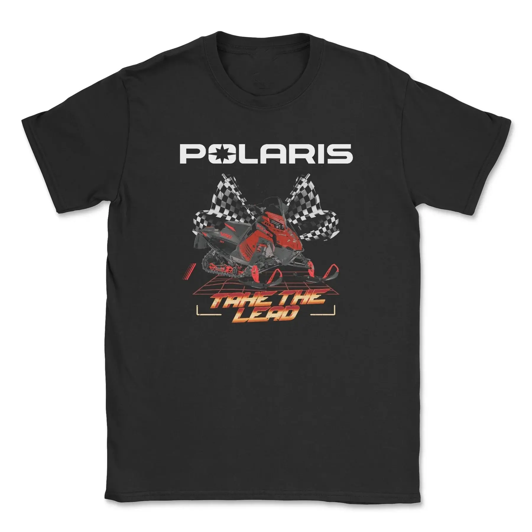 Polaris Indy Racing Snowmobile Graphic T-Shirt Sweatshirt Hoodie