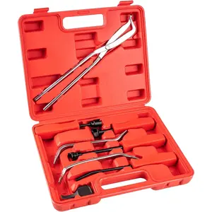 Drum Brake Service Tool Set – 8 Pcs Spring Compressor, Adjuster & Spoon for Efficient Brake Maintenance car tool