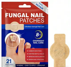 Fungal Nail Patches 2Pack -Toenail Treatment Extra Strength 1/2/3Pcs- Nail Repair for Restores Damaged Nails and Appearance of Discolored