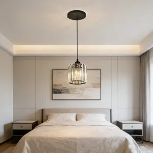 Retro glass chandelier with hard-line design, black glass shade, compatible with E27 bulbs (bulbs not included), suitable for dining rooms, dining tables, study rooms, bar counters, minimalist modern, light luxury, candle-inspired chandelier