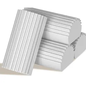 4-Pack Damp Clean Duster Sponge, Sponge Cleaning Brush, Duster for Cleaning Blinds, Glass, Baseboards, Vents, Railings, Mirrors,Window Track Grooves and Faucets（Gray）