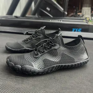 Men’s Wide Toe Water Shoes, Zero Drop Barefoot, Non-Slip for Beach, Swim, Hiking & Gym