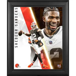 Shedeur #12 Football Poster, Game Day Wall Art Fan Gift Decor, No Frame