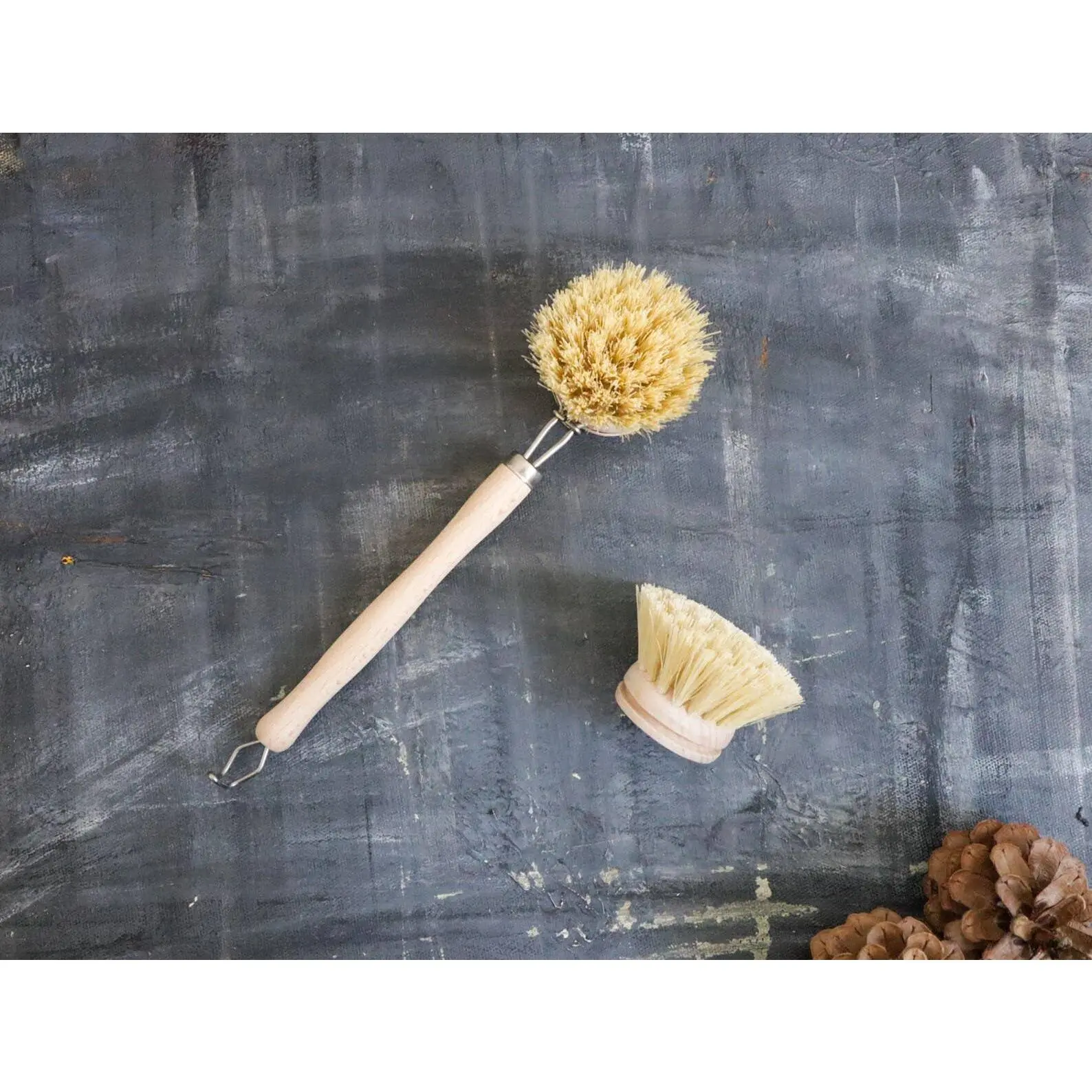 Sisal Dish Brush w/ refill head
