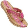 Intini Women's Casual Flip Flops - 1 Pair Nylon Slip-On Wedge Heel Lightweight Sandals with Yoga Mat Foam, Daily Wear Footwear for Women for Summer Beach Use