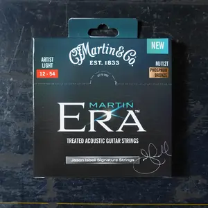 Martin Era Treated Acoustic Phosphor Bronze Artist Light 12-54 Guitar Strings