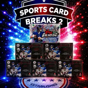 BREAK #274 PYT (1) 2025 Topps Finest box (5) 2025 Topps Signature Blasters Boxes