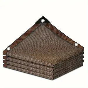 Sun Shade Cloth Balcony Fence Privacy Screen 80% Sunshade Wind Block Covering With Grommets UV Protection For Apartments Railing Patio Porch Gazebo Garden Pergola Cover Canopy 1pc
