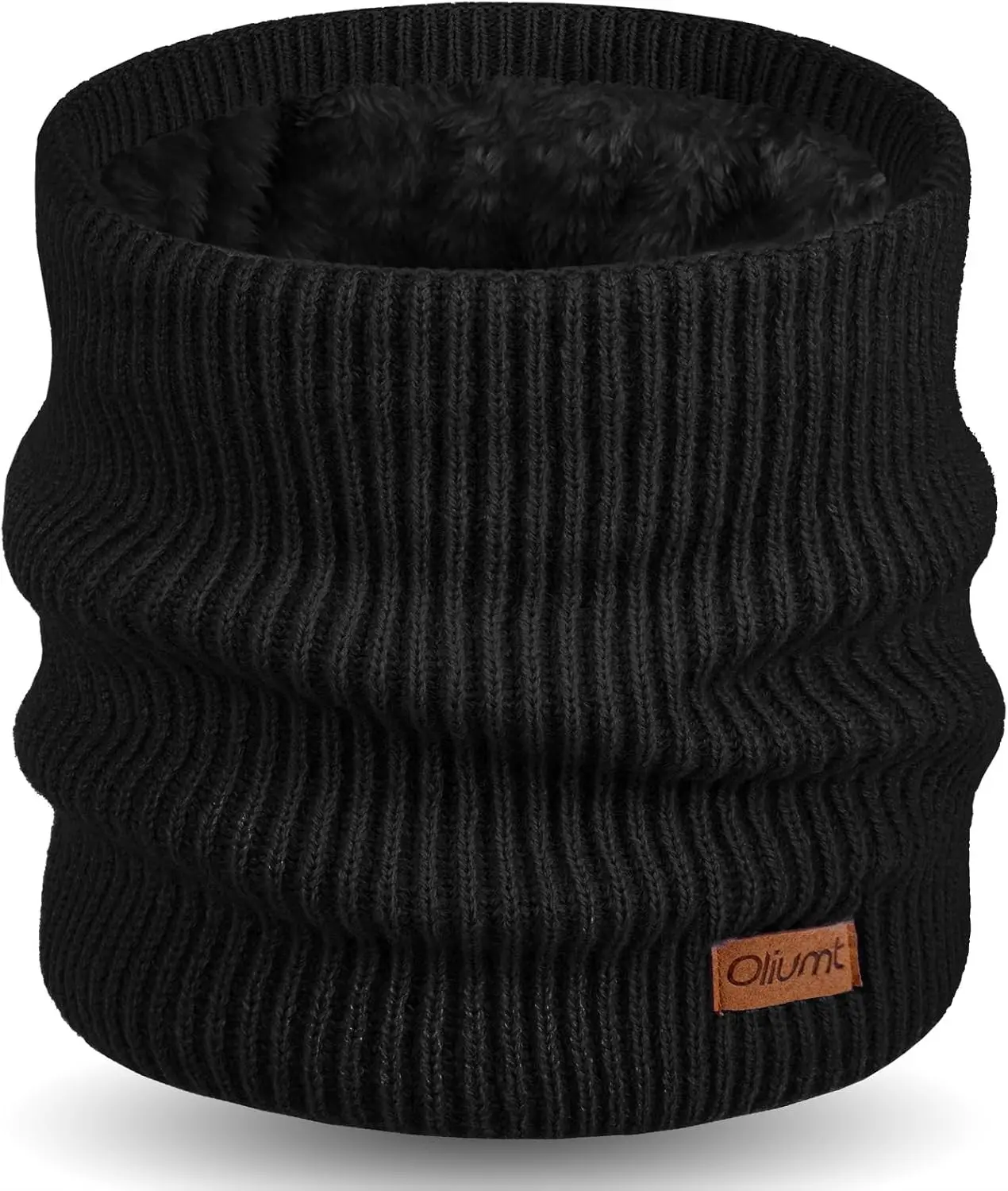 Winter Windproof Warm Fleece Neck Warmer Gaiter Face Scarf for Men Women Suitable for Cold Weather