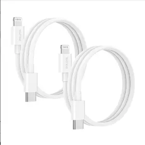 2Pack USB C to Lightning Fast Charging Cable 3.3FT [MFi Certified], Type C Data/Charge Cord for iPhone 14 13 12 11 Pro Max X XS XR 8 7 6