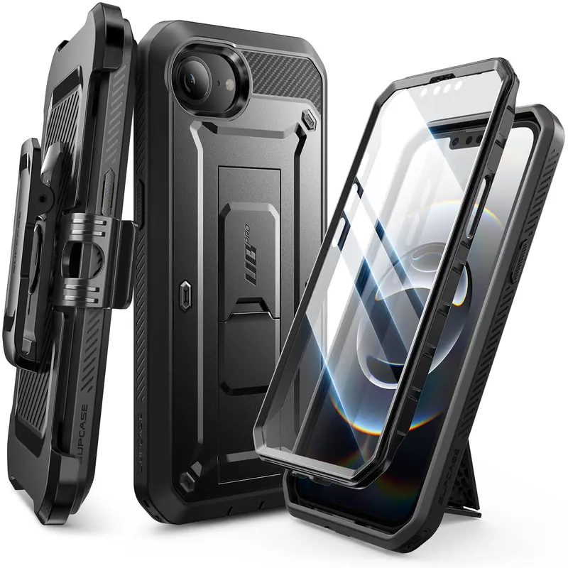 SUPCASE Outdoor Protective Phone Cases Unicorn Beetle Pro for iPhone 16/16/15/14/13 with Built-in screen protector, Full-Body Rugged Design & Stand 0
