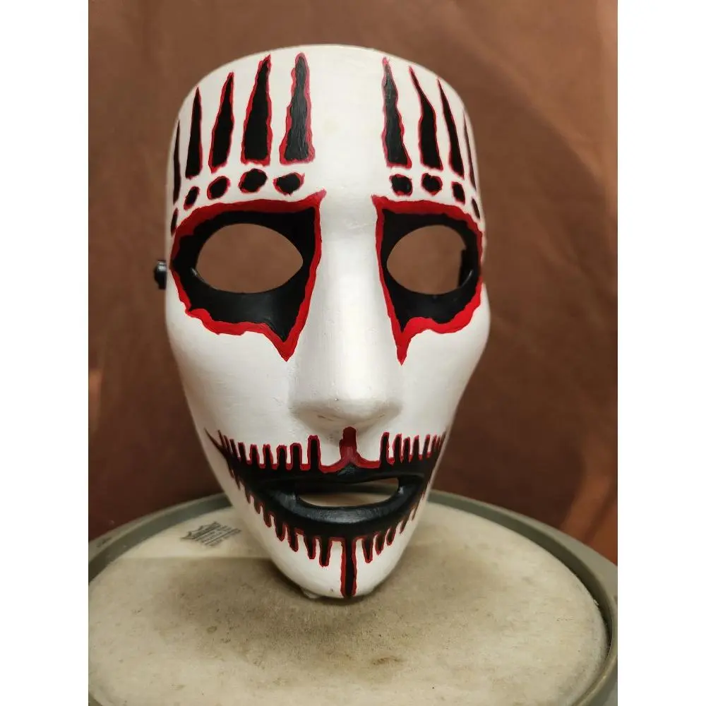 Joey Jordsion Slipknot Mask Left Behind Iowa 3D Printed Hand Painted Adjustable Stretchy Strap Collectible