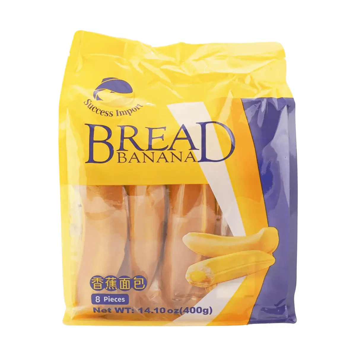 Success Import Banana Bread 12.69oz - Snack Ideal for Desserts and Snacks