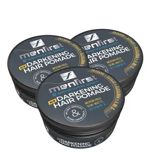 Menfirst - Darkening Hair Pomade for Men - 3 Pack