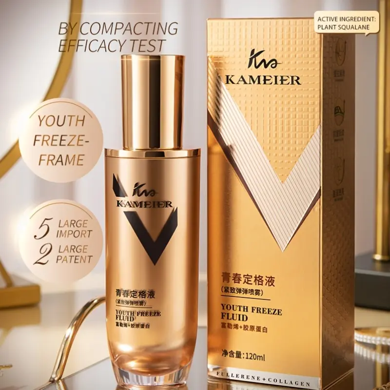 KAMEIER Youth Freeze Hydrating Toner - Skincare Fluid for Adults with Dry Skin, 24-Month Shelf Life, Hydrates and Moisturizes Daily Beauty & Personal Care Routine