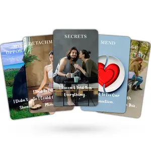 Message of Love Oracle Cards, Oracle Cards for Beginners, Including Love, Romance, Twin Flame, Soulmate Messages, Tarot Cards, Card Games, Tarot Card Decks