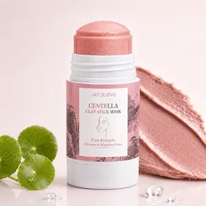 Centella Clay Stick Mask | Glycerin Centella Charcoal | Purifying Moisturizing Portable Pore Cleansing Stick