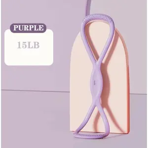 Resistance Bands Figure 8 Exercise Bands for Women 8 Shaped silicone Material for Arms Chest Expander