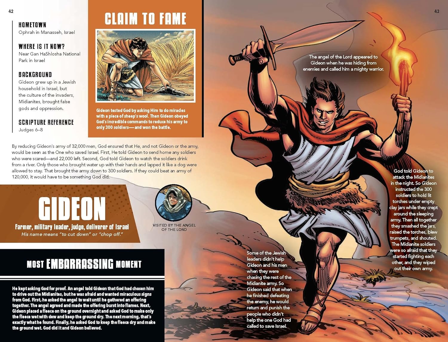 The Action Bible: Heroes and Villains Hardcover – February 1, 2022