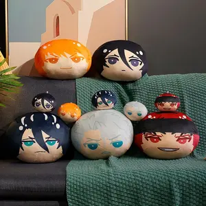 BLEACH Plush Toy Dumpling pillow Q Version Cute Toushirou Ichigo Kuchiki Byakuya Rukia Hitsugaya Toushirou figure Plushies Doll