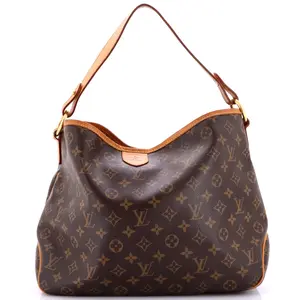 Pre-owned Louis Vuitton Canvas Coated Shoulder Bags Delightful Handbag Monogram Canvas PM by Rebag