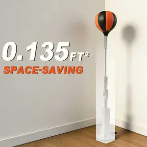 Punching Bag with Stand, Boxing Bag for Teens & Adults - Height Adjustable - Speed Bag for Training, Boxing Equipment, Stress Relief & Fitness