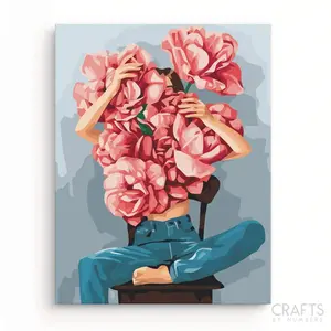 Blossom Girl - Paint by Numbers - Crafty by Numbers