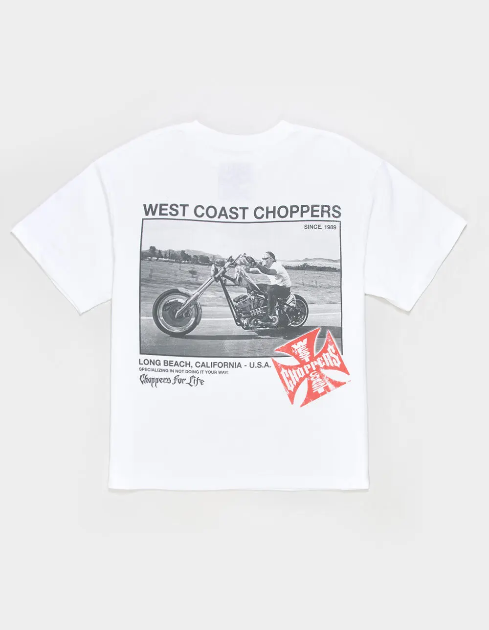 WEST COAST CHOPPERS Not Your Way Mens Boxy Tee