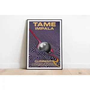 Tame Impala Poster - Tame Impala Album Cover Art - Music Poster - Vintage Art - Gift