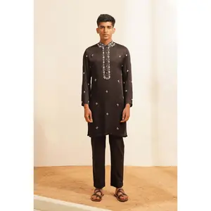Black parag kurta and pant