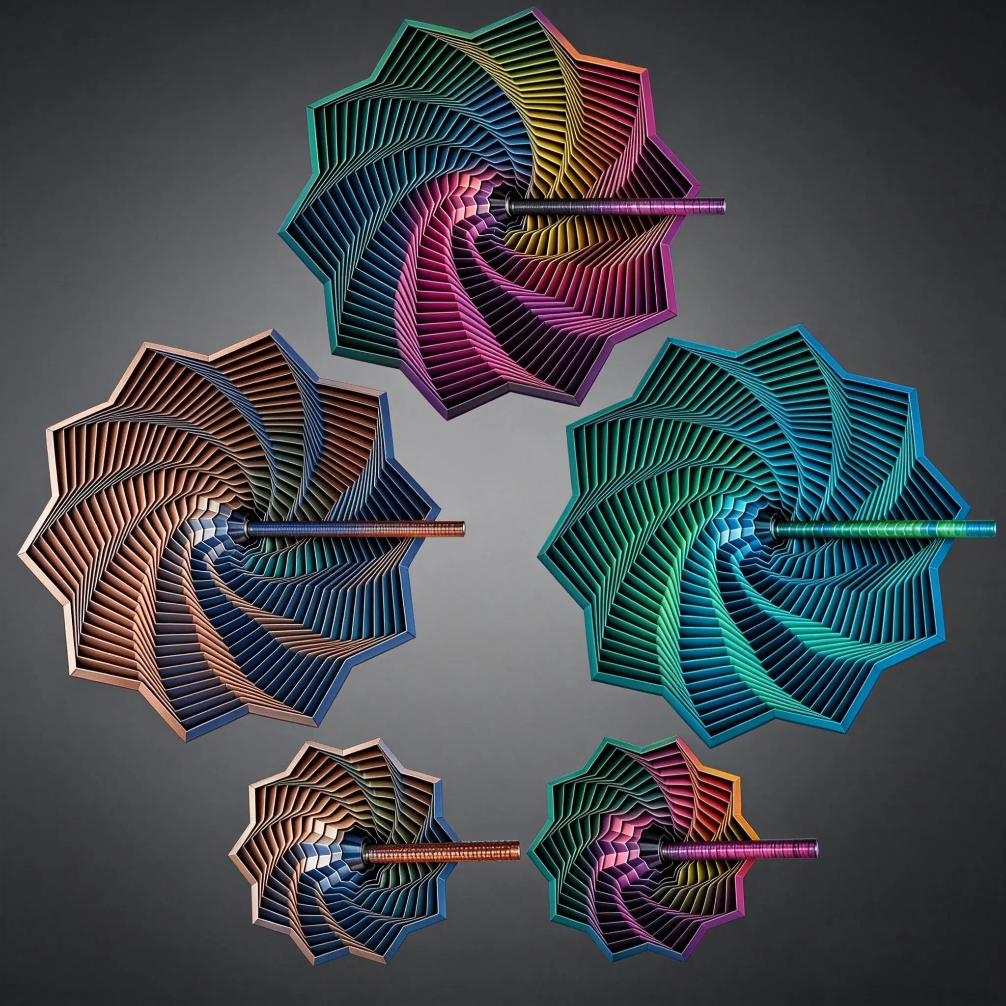 5 Pack 3Large 2Small