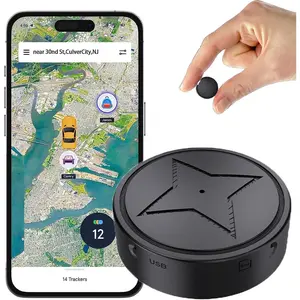 Gps tracker for vehicles strong magnetic car vehicle tracking antilost no monthly fee no subscription multifunction gps mini locator with free app upgraded