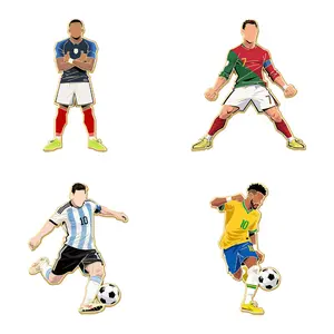 2026 Edition Specialty Pins - Historical - Timeless Collectors Item - Premium Weighted Zinc Alloy，North America Soccer Pin – 2026 World Cup Souvenir, Zinc Alloy  Badge, Gift for Soccer Fans,