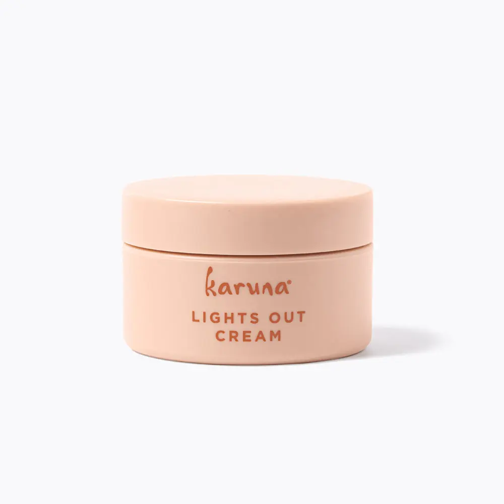 Karuna Lights Out Cream - Moisturizing Cream with Hyaluronic Acid for Lightweight Skin Comfort