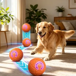 Vibrating Dog Ball Toy, Automatic Moving Shaky Interactive Pet Ball, USB Rechargeable Smart Rolling Ball, Durable Activity Play Toy for Cats Small Medium Large Dogs, 2.05/2.7/3.15 Inch Multi Sizes Flapping Bird Chirping tiktokshopspringglowup road trip