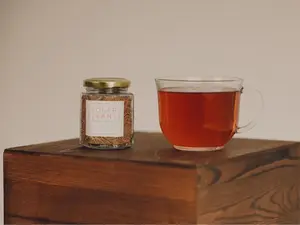 Solar Cleanse Herbal Tea Blend - Natural Liver Detox with Lemongrass, Hibiscus, Lemon Balm & Orange Peel - Citrusy Tangy & Floral Tasting Beverage