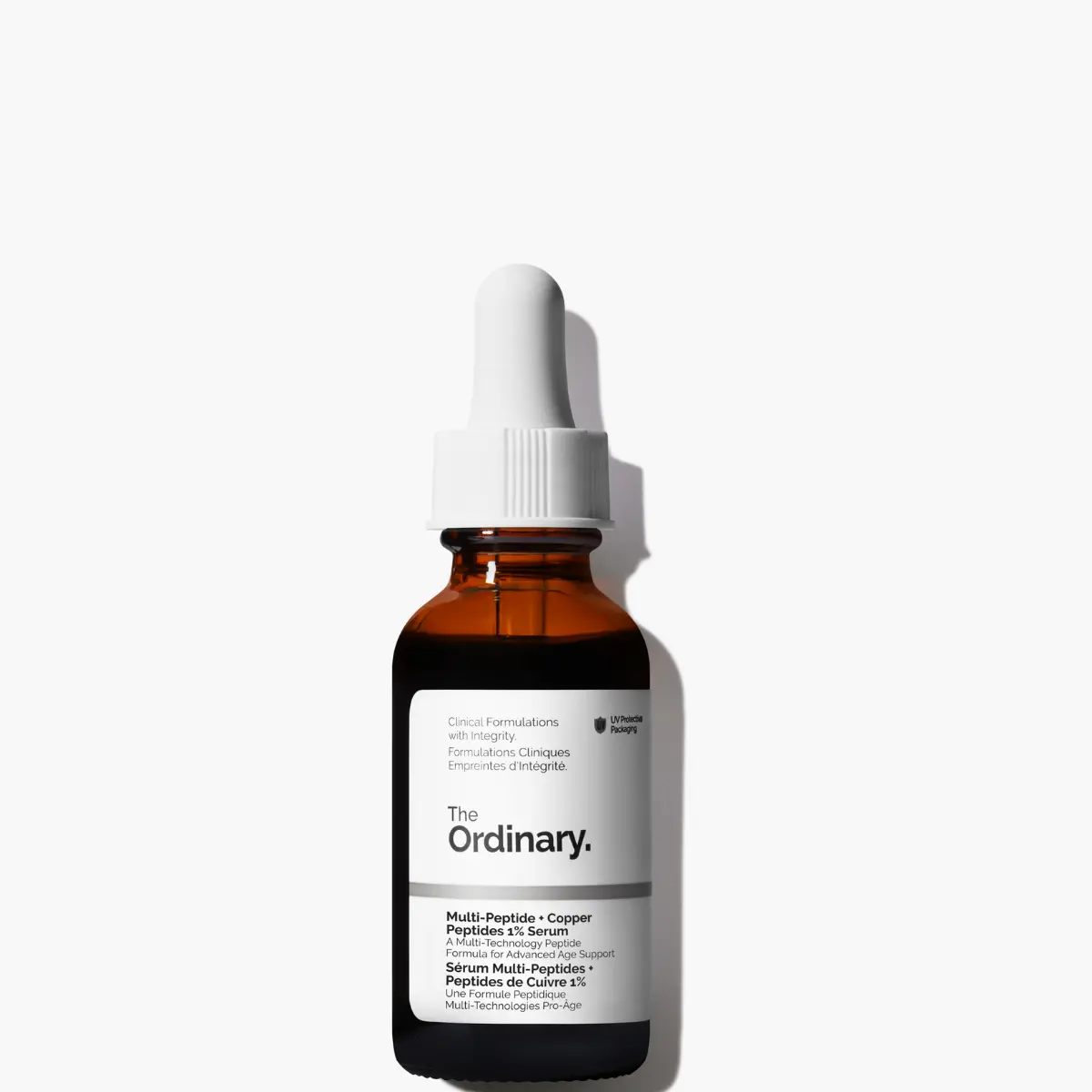 The Ordinary Multi-Peptide + Copper Peptides 1%, Anti-Aging Serum for Fine Lines and Skin Elasticity, 1 Fl Oz