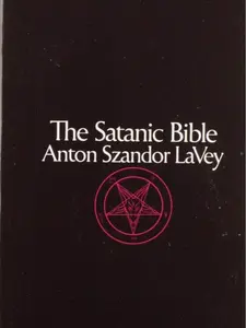 The Satanic Bible by Anton Szandor LaVey - 6.8 in / 17 cm - Limited Information Product Title