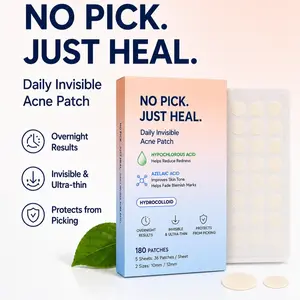 （New）180 Count Pimple Patches for Face, Hydrocolloid Acne Patch Bulk, Acne Stickers for Covering Cheeks, Forehead, Chin Blemishes Zit Breakouts for All Skin Types (Dots, Contoured 5 Sizes) mothersdaygift  #Summervibes