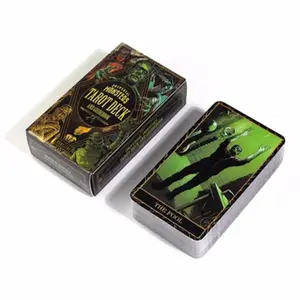 English Monsters Tarot Card Game, Tarot Card Deck, Tabletop Toy, Paper Cards, Fun and Engaging Gameplay, Perfect for Parties and Gatherings