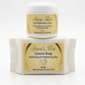 Azariskin Face Brightening Combo - Skin Radiance Enhancing Skincare Set for Glowing Complexion