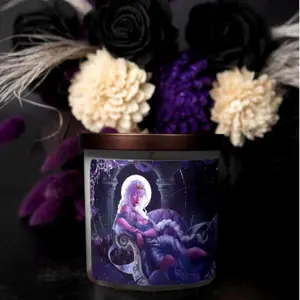 Serenity Cinder 8oz Woodwick Candle