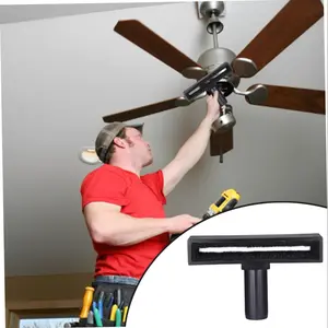 Ceiling Fan Vacuum Cleaner Attachment, Lightweight Durable Ceiling Fan Blade Cleaning Tool, Dust Collector for Easy Maintenance