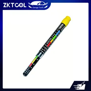 ZKTOOL Paint Thickness Tester Gauge, Portable Waterproof Compact Pen-Like Automotive Diagnostic Tool with Magnetic Tip and Measuring Scale for Car Repair, Vehicle Body Damage Inspection, Hidden